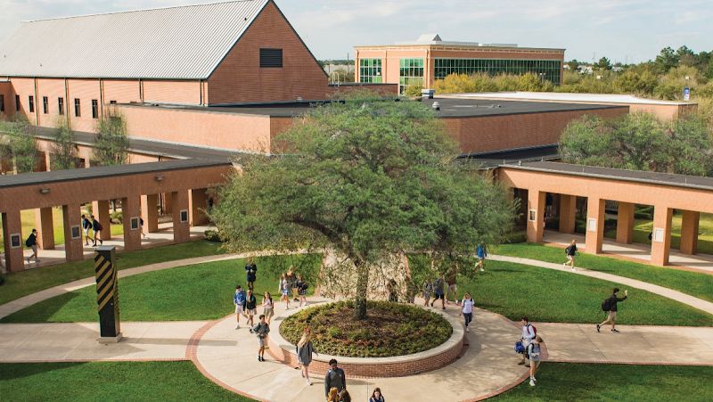 Houston Christian High School campus